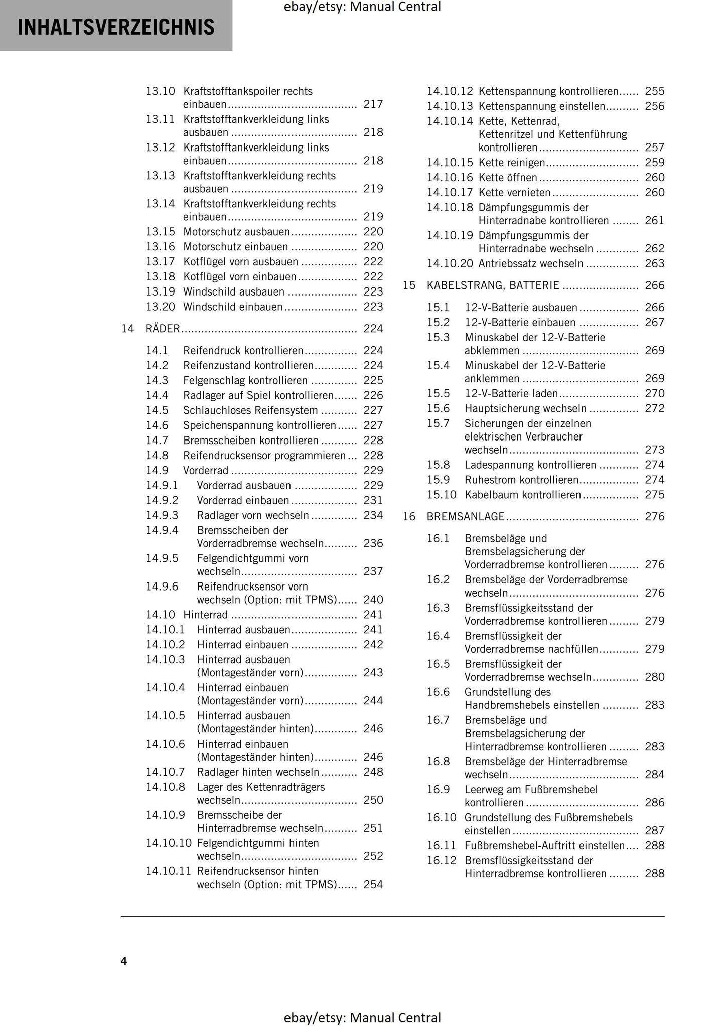 German Language - KTM 2021 - 890 Adventure R Rally - Reparaturanleitung - Service Workshop Repair Manual