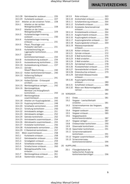 German Language - KTM 2018 - 250 300 Exc Xc-w Six Days - Reparaturanleitung - Service Workshop Repair Manual
