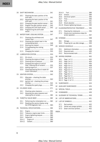 KTM 2022 - 890 Duke R - Service Workshop Repair Manual