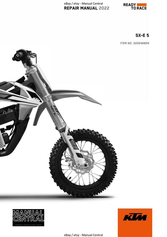 KTM 2022 - SX-E 3 5 - Service Workshop Repair Manual