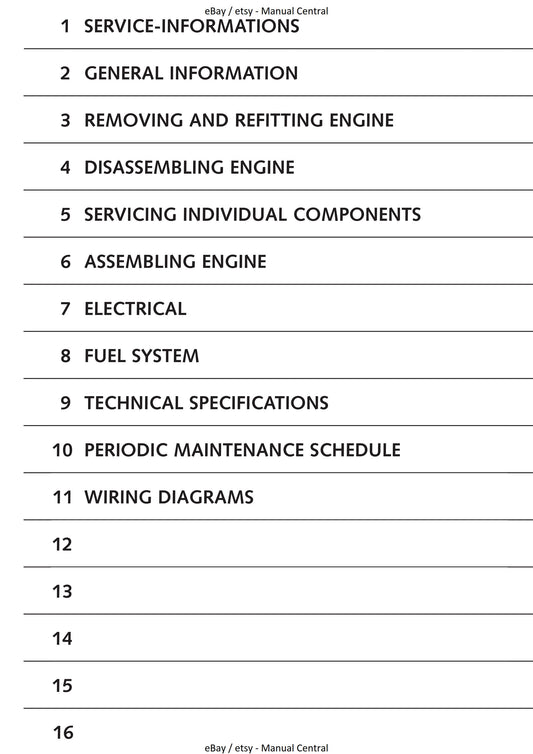 KTM 2000 2001 2002 2003 -  250/400/520 Mxc Exc Racing - Workshop Service Repair Manual