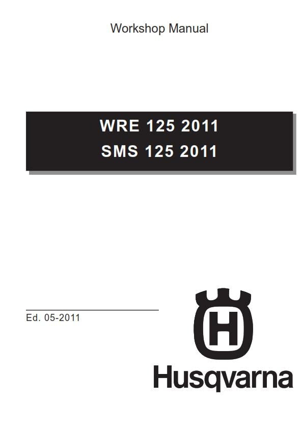 Husqvarna 2011 2012 2013 - WRE SMS 125 - Service Workshop Repair Manual