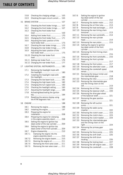 KTM 2017 - 1090 Adventure R - Service Workshop Repair Manual