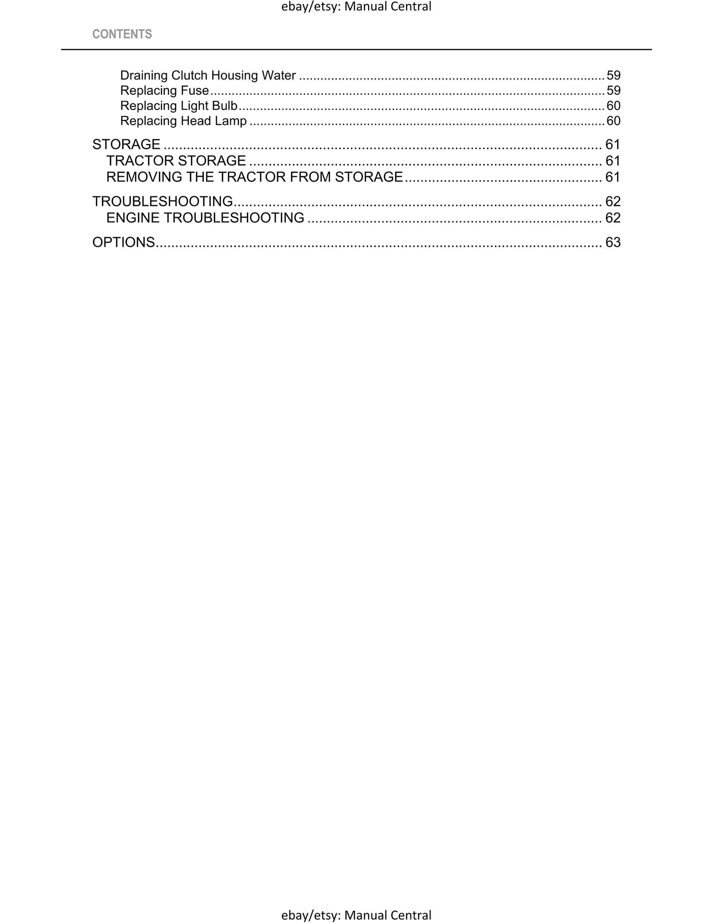 Kubota Tractor - L3200 L3800 Operator Manual User Guide