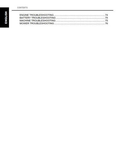 Kubota - ZD221 Zero Turn Mower Operator Manual