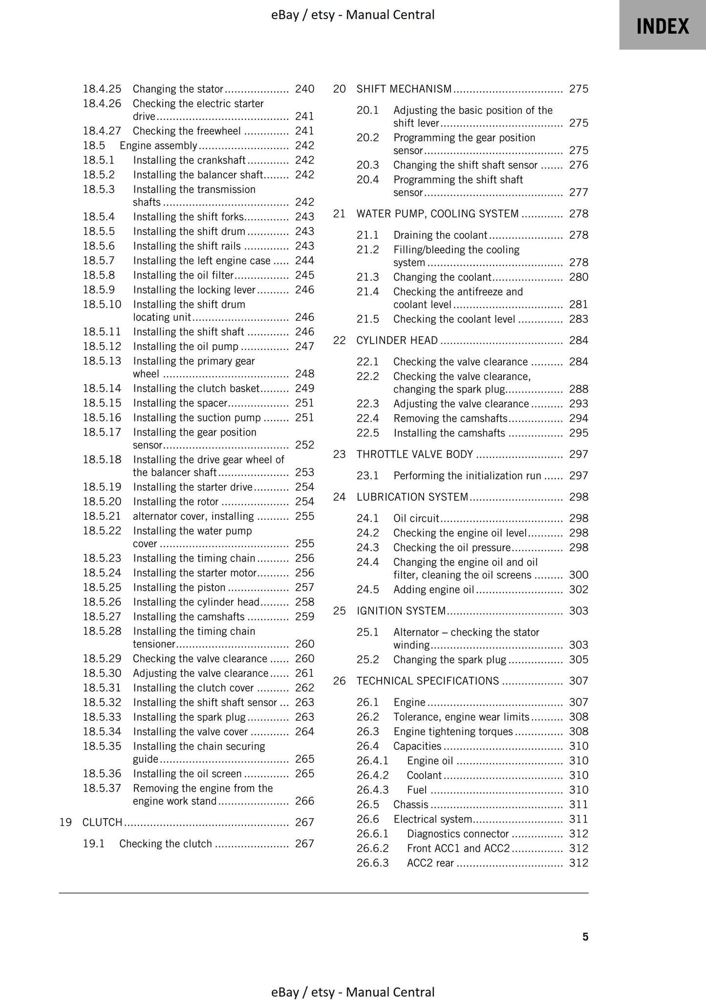 Husqvarna 2023 - Vitpilen 401 - Service Workshop Repair Manual