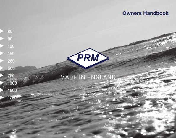 PRM - 80 90 120 150 260 500 750 1000 1500 1750 - Owners Handbook