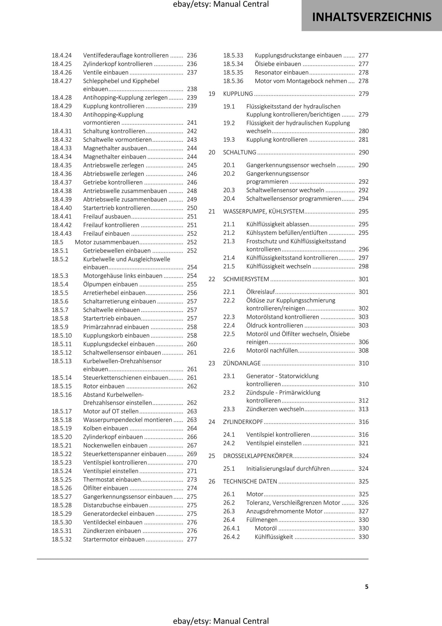 German Language - GASGAS 2023 -SM 700 EU - Reparaturanleitung - Service Workshop Repair Manual