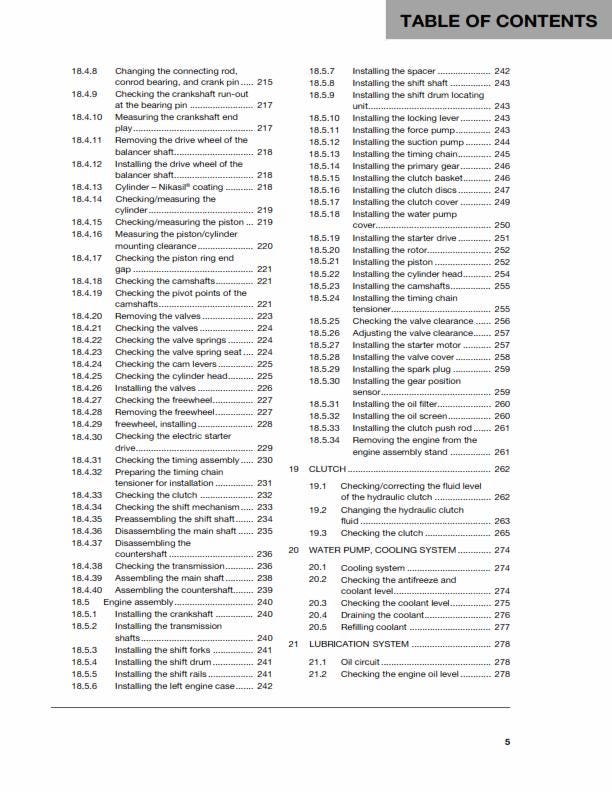 Husqvarna 2017 - FE 350 - Service Workshop Repair Manual