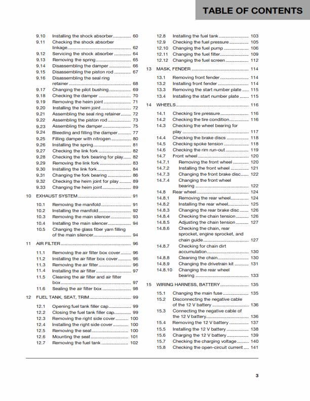 Husqvarna 2018 - FS 450 - Workshop Service Repair Manual