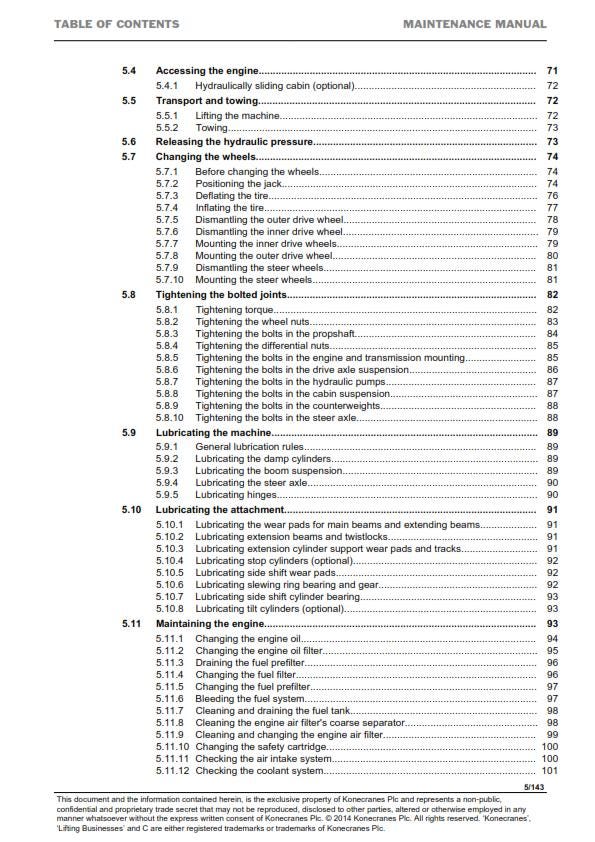 Konecranes - SMV 4127-4545 TB - Workshop Service Repair Manual