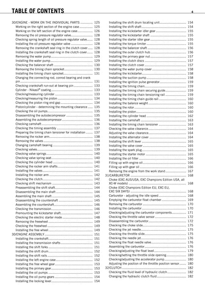 KTM 2010 - 400 450 530 Exc Six Days Xc-w Champions Edition- Workshop Service Repair Manuals