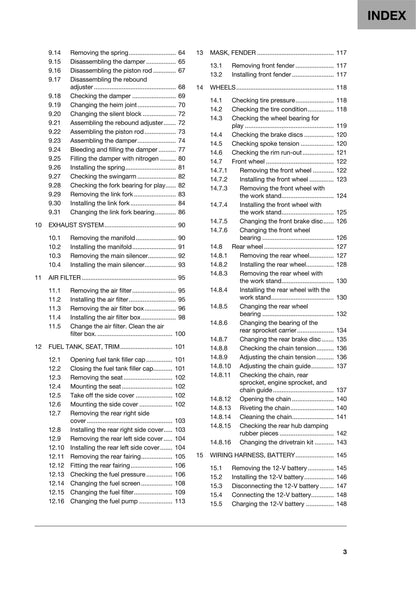 Husqvarna 2022 - 701 Enduro US edition - Service Workshop Repair Manual