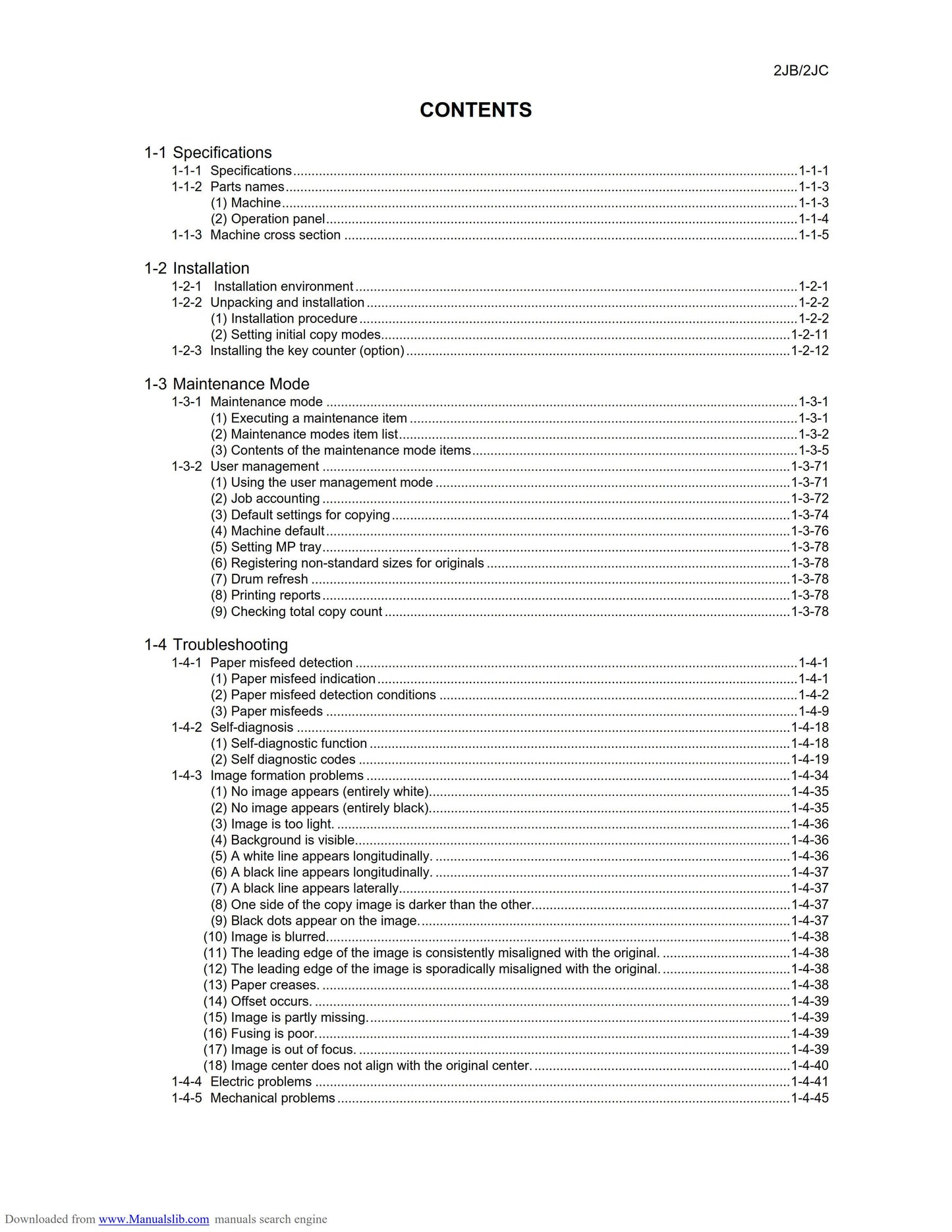 Kyocera KM-2540 KM-3040 - Service Workshop Repair Manual - May 2008