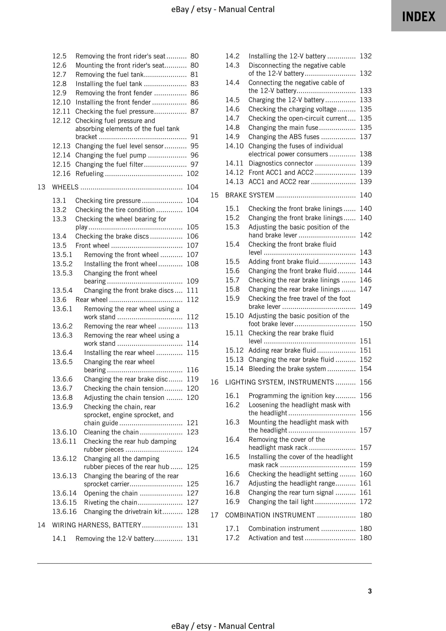 KTM 2020 - 790 Duke - Service Workshop Repair Manual
