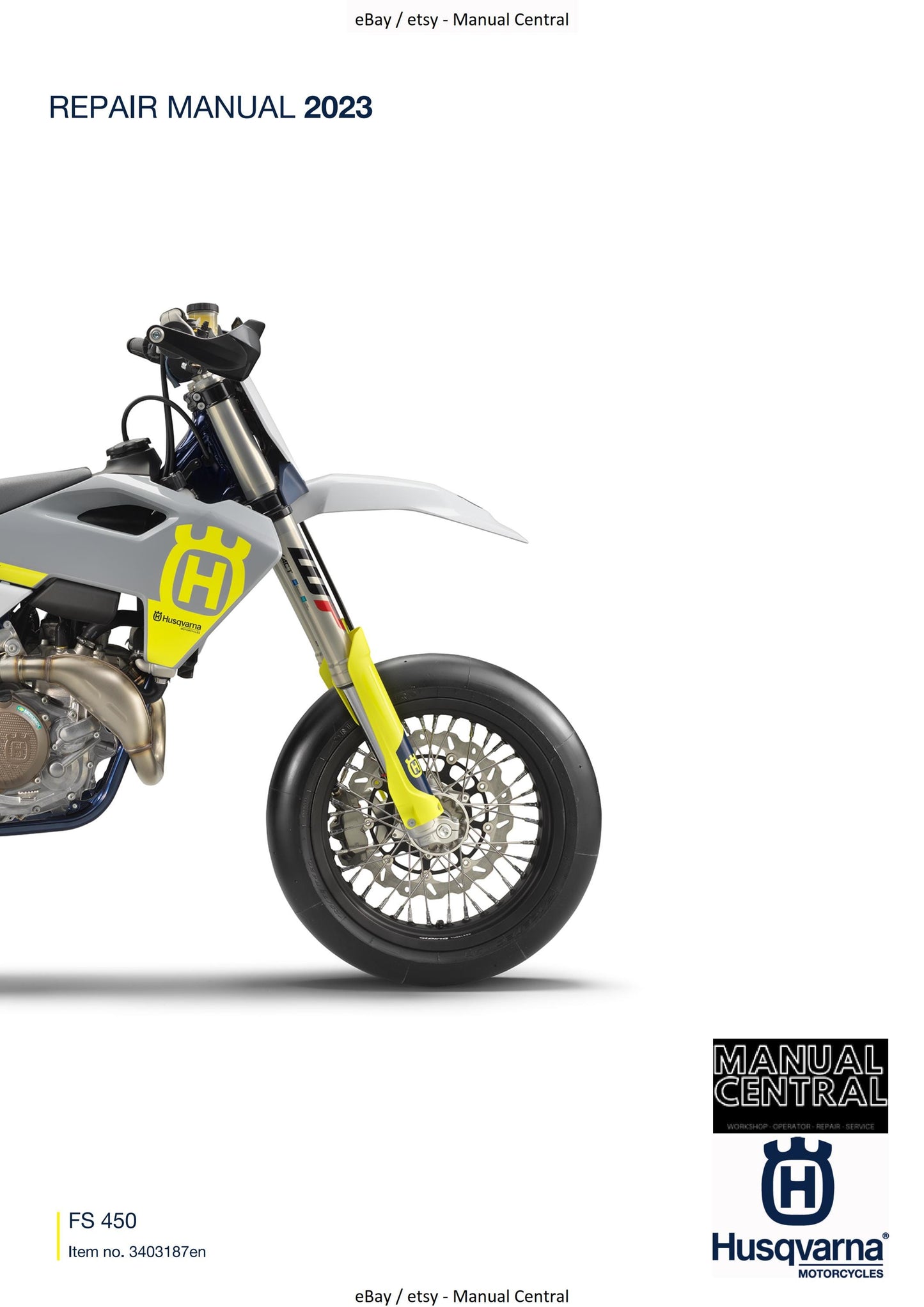 Husqvarna 2023 - FS 450 - Service Workshop Repair Manual
