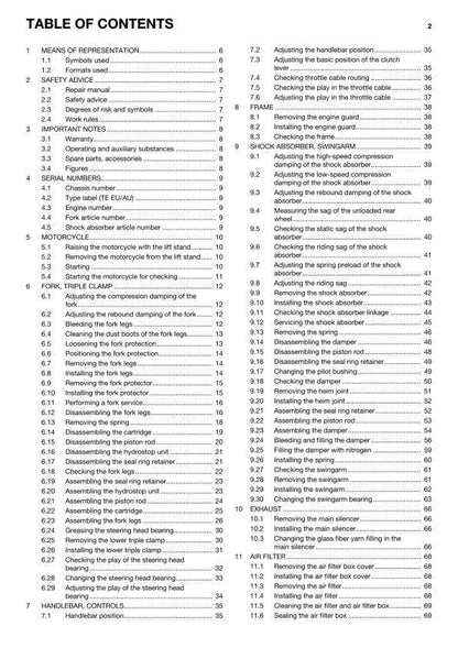 Husqvarna 2015 - TE 250 300 - Service Workshop Repair Manual