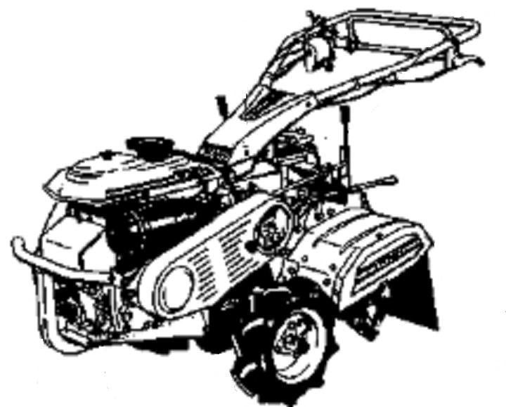 Kubota Tiller - AT-70S America - Illustrated Parts Manual