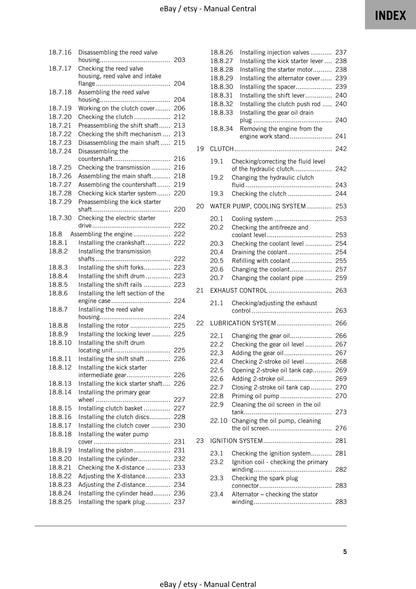 KTM 2023 - 150 Exc Xc-w - Service Workshop Repair Manual