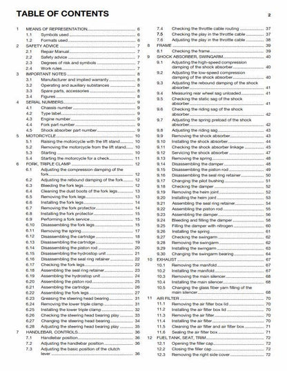 Husqvarna 2015 - FC 350 - Service Workshop Repair Manual