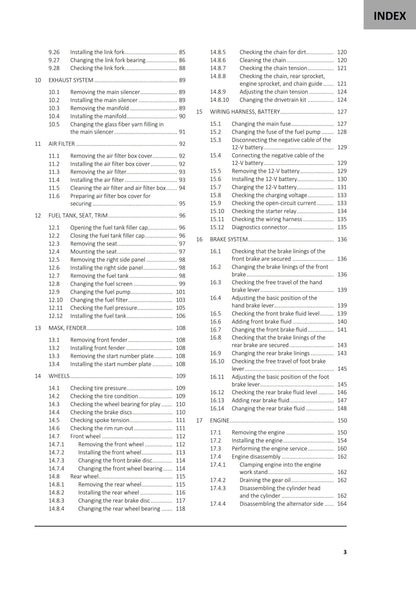 GasGas 2024 - MC 124 - Service Workshop Repair Manual