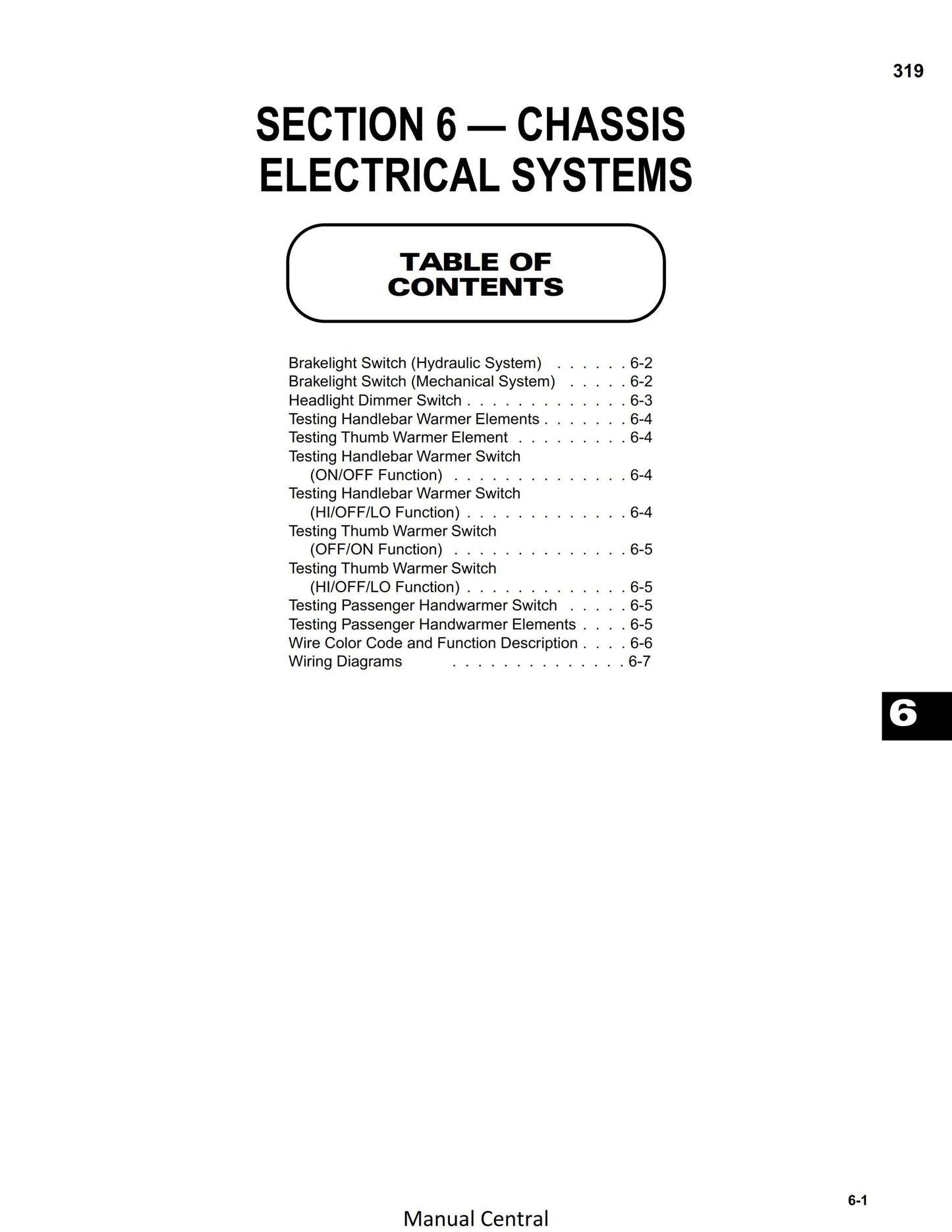 Arctic Cat 1999 to 2000 Bearcat Pantera Powder Special Thundercat Triple Touring Z ZL ZR ZRT Service Workshop Repair Manual