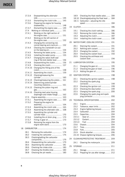 KTM 2024 - 50 SX Factory Edition - Service Workshop Repair Manual