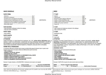 PDF - Astra HD8E Euro 3 MY08 - Catalogo Parti Di Ricambio, Spare Parts Catalogue, Catalogue De Pieces Detachees