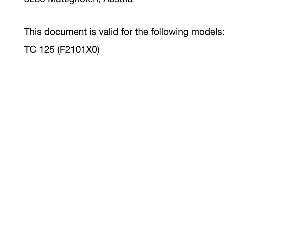Husqvarna 2024 - TC 125 - Service Workshop Repair Manual