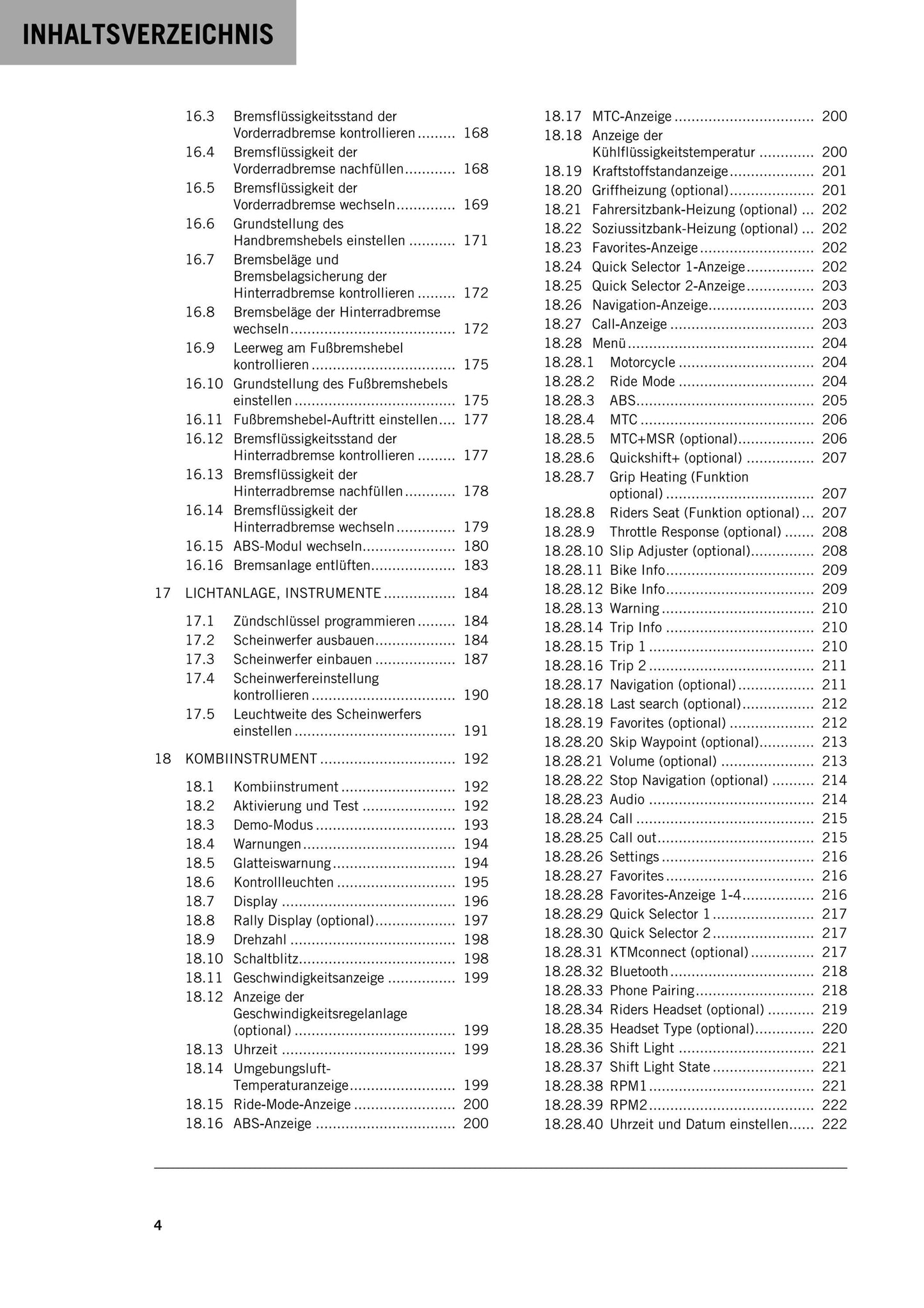 German Language - KTM 2023 - 790 Adventure - Reparaturanleitung - Service Workshop Repair Manual