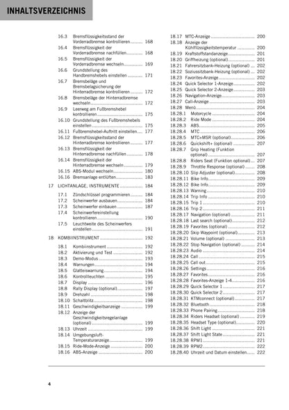 German Language - KTM 2023 - 790 Adventure - Reparaturanleitung - Service Workshop Repair Manual