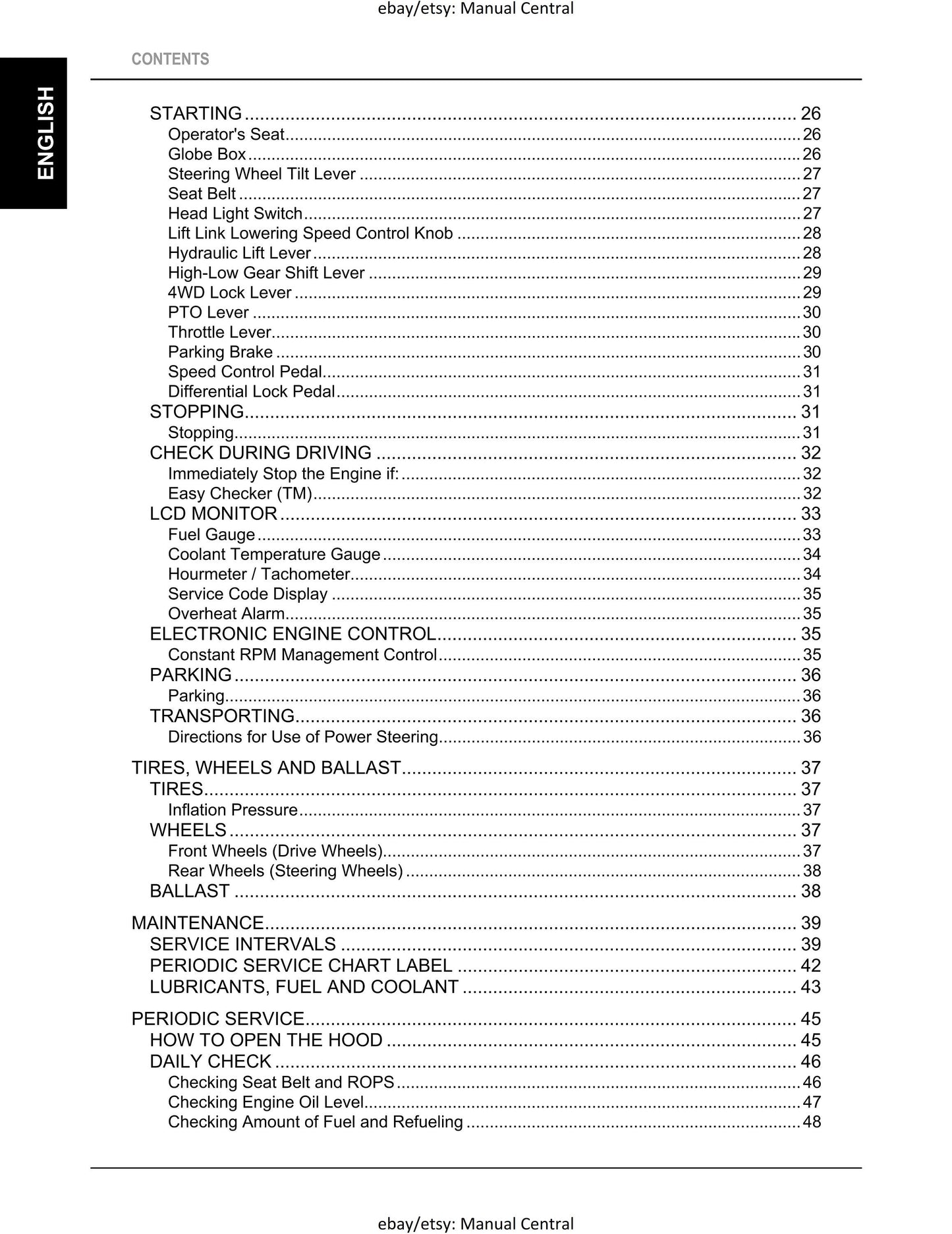Kubota Front Mower - Operator Manual - F2690E F2690 F3990