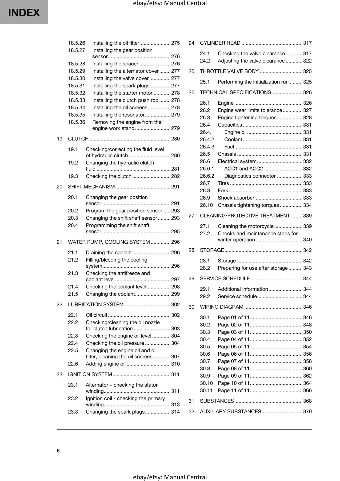 Husqvarna 2024 - 701 Supermoto EU Edition - Service Workshop Repair Manual