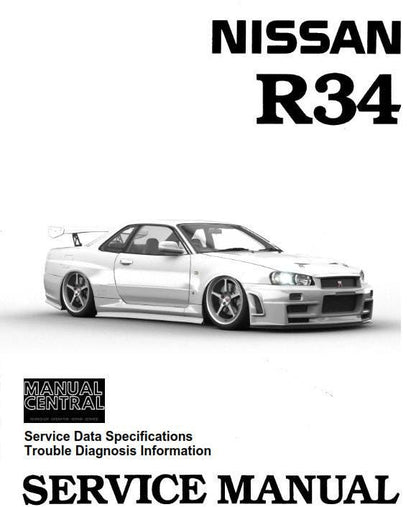 Nissan R34 - Service Data Specifications - Trouble Diagnosis Information - Manual