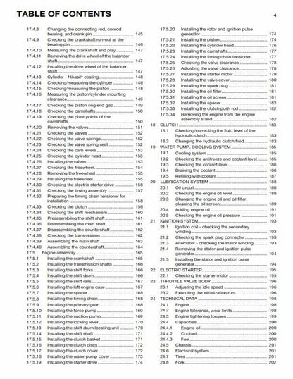 Husqvarna 2015 - FC 250 - Service Workshop Repair Manual