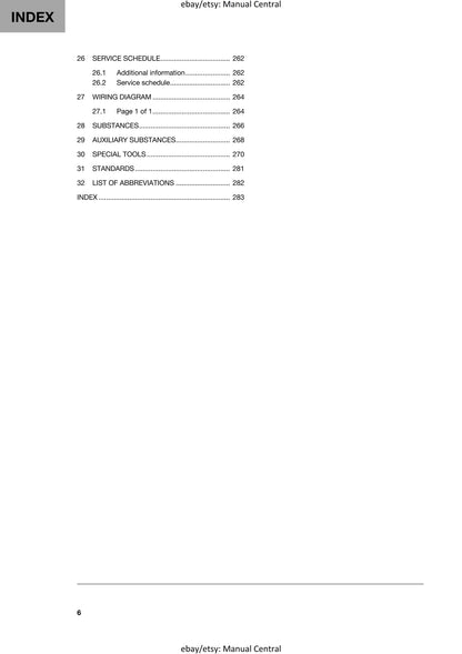 Husqvarna 2024 - TC 85 19/16 17/14 - Service Workshop Repair Manual