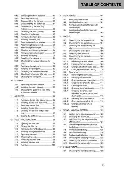Husqvarna 2018 - TE 250 300 - Workshop Service Repair Manual