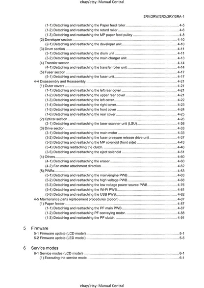 PDF - Kyocera Ecosys P2235dn P2235dw P2040dn P2040dw PF-1100 - Service Workshop Repair Manual - Jan 2017