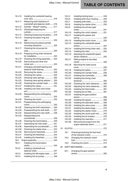 Husqvarna 2019 - 701 Supermoto - Workshop Service Repair Manual