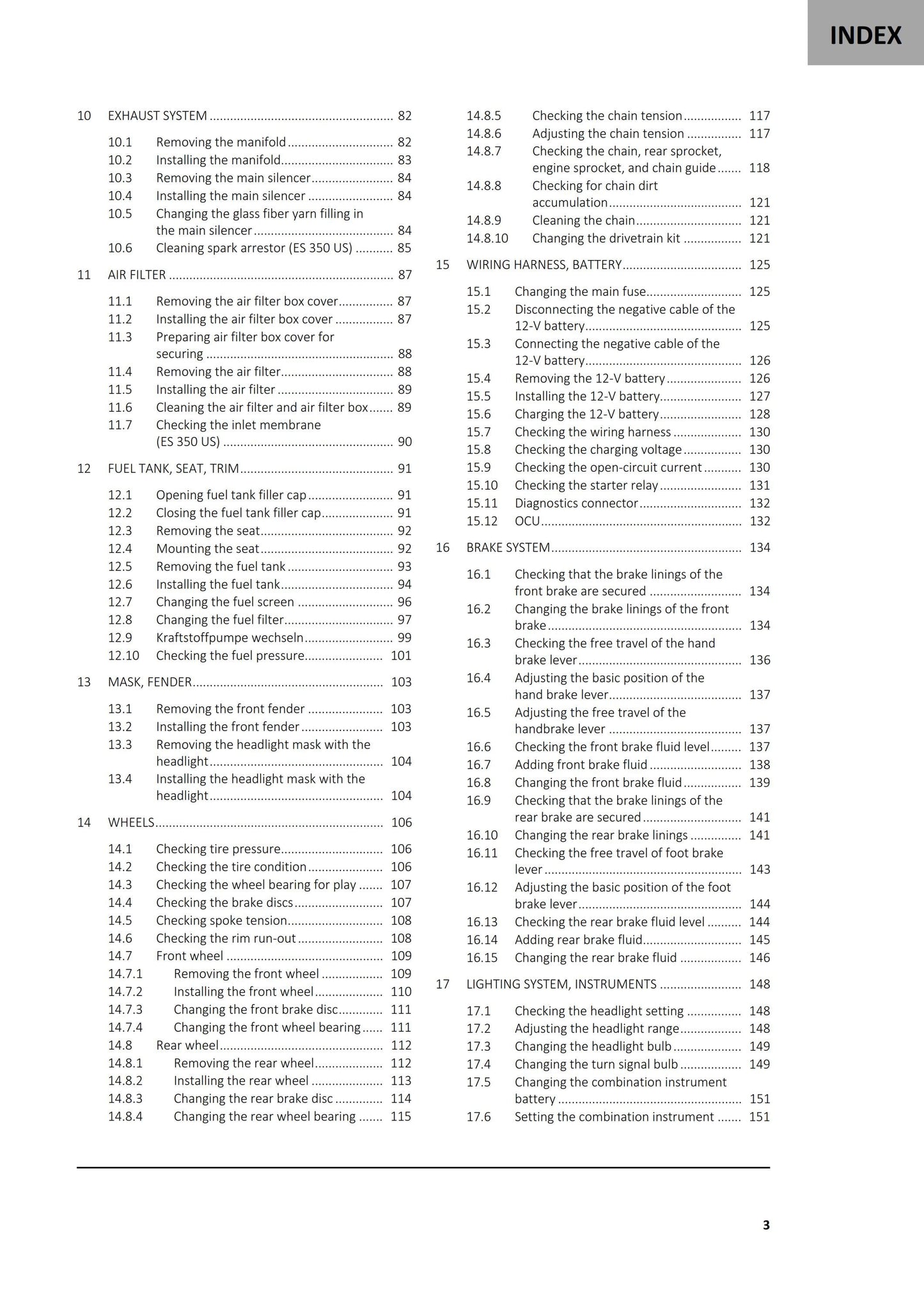 GasGas 2024 - ES 350F ES 350 - Service Workshop Repair Manual