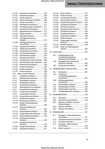German Language - Husqvarna 2022 - FS 450 - Reparaturanleitung