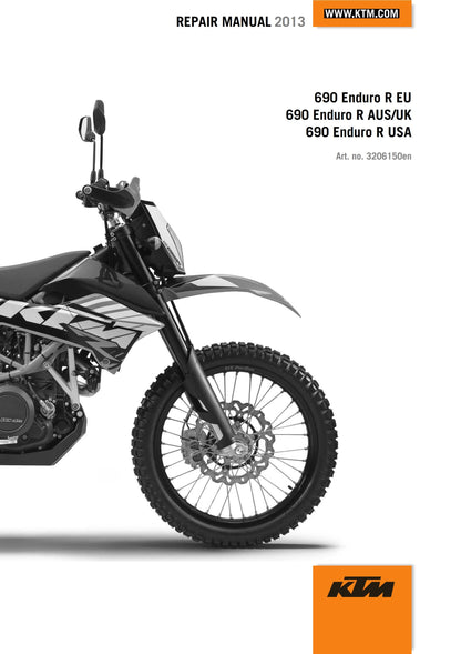 KTM 2013 - 690 Enduro R - Eu Aus Uk Usa - Workshop Service Repair Manuals