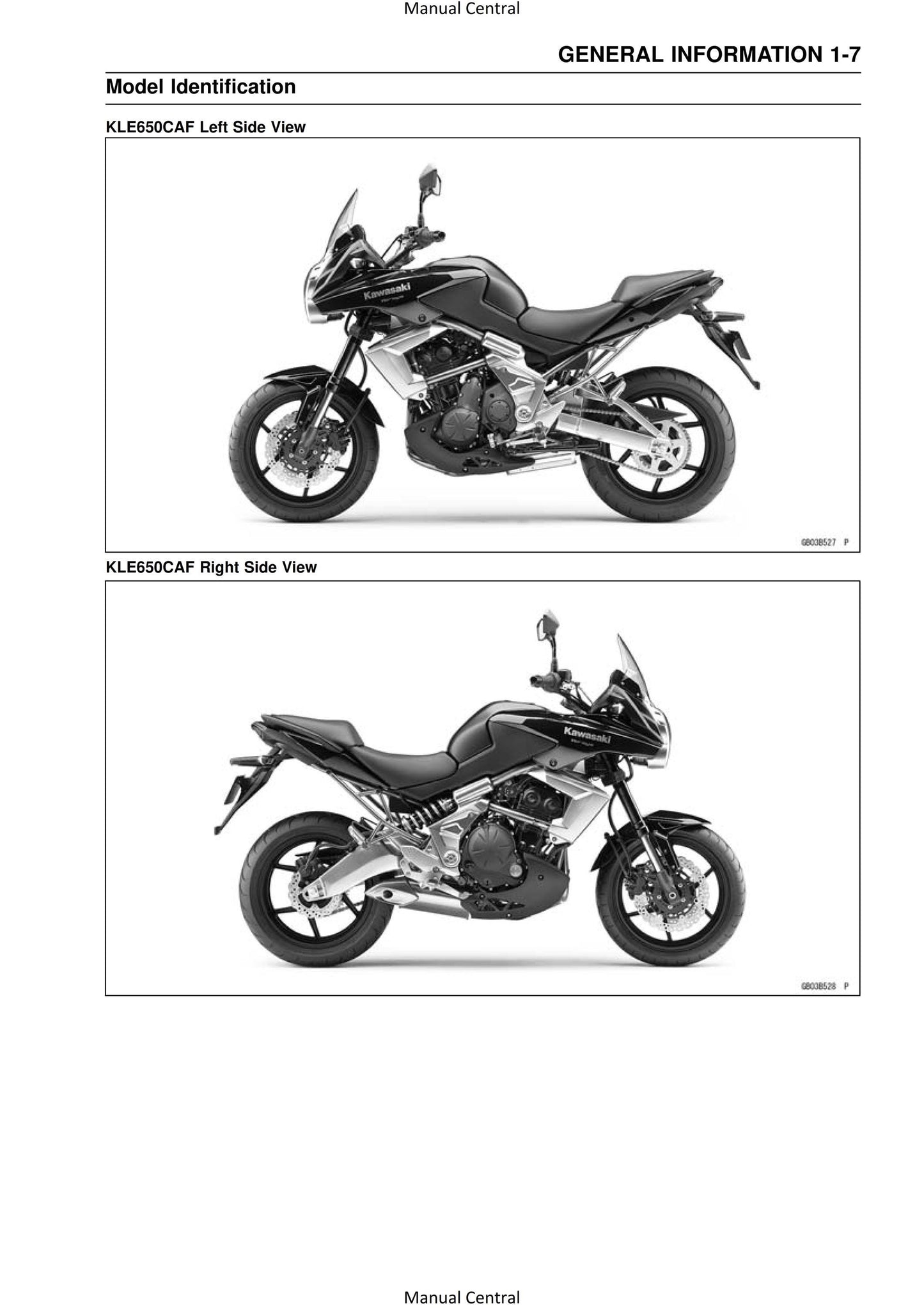Kawasaki Versys ABS - 2010 2011 - KLE650CAF KLE650DAF KLE650CBF KLE650DBF Workshop Service Repair Manual