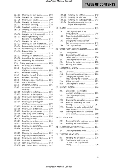 KTM 2020 - Freeride 250 F - Service Workshop Repair Manual
