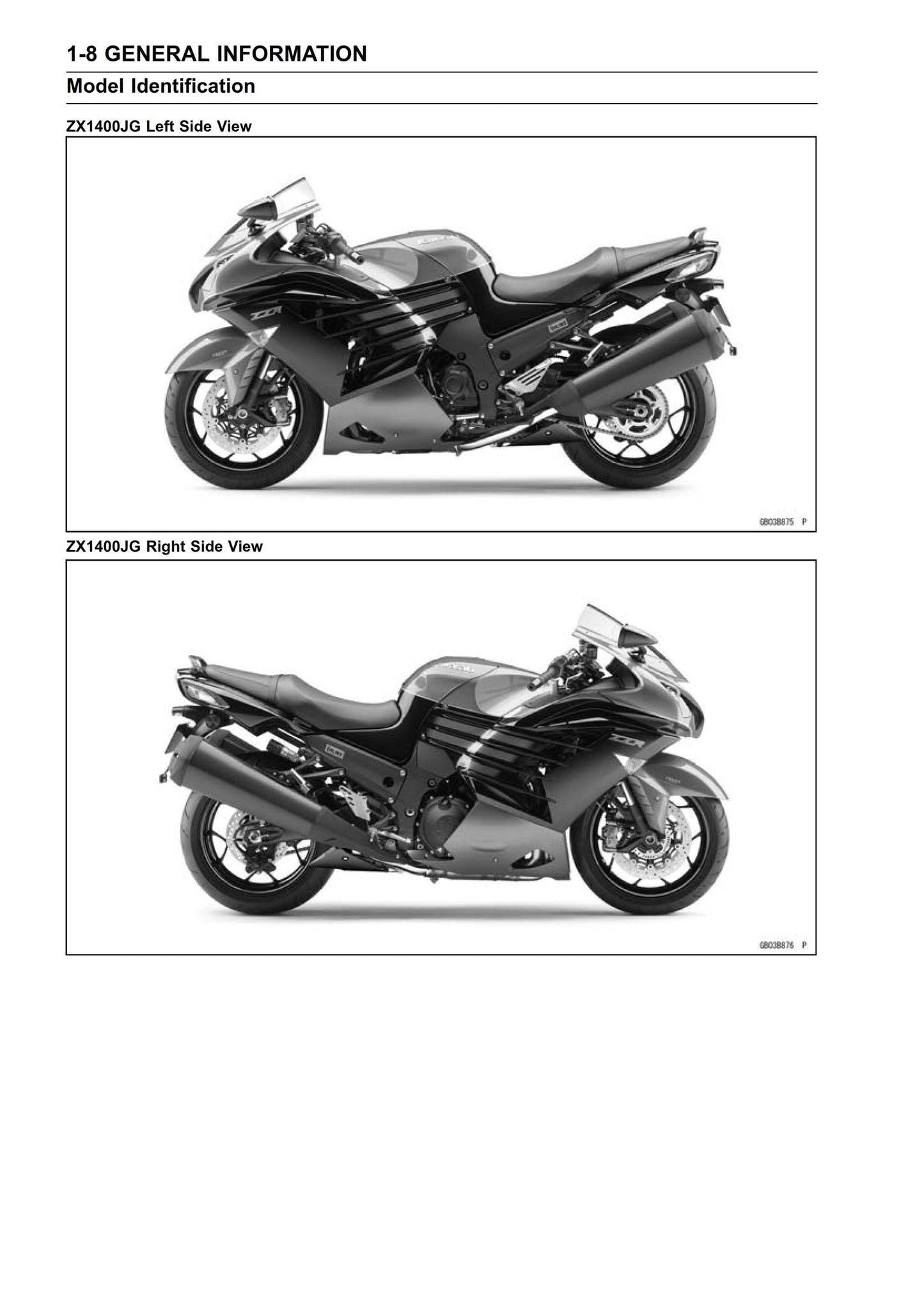 Kawasaki ZZR1400 ZZR 1400 ABS Ninja ZX-14 - 2016 2017 Workshop Service Repair Manual - ZX1400HG ZX1400JG ZX1400HH ZX1400JH