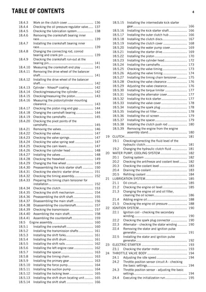 KTM 2012 - 350 Exc-f Six Days Xcf-w - Service Workshop Repair Manual