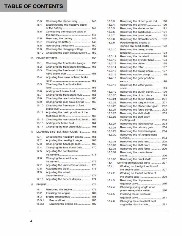 Husqvarna 2017 - FE 450 501 - Service Workshop Repair Manual