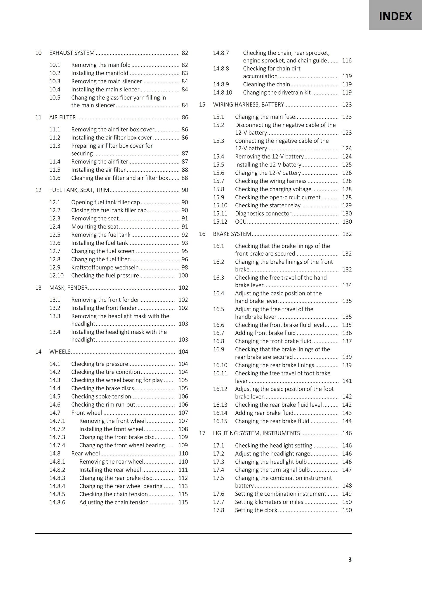 GasGas 2024 - EC 250F - Service Workshop Repair Manual