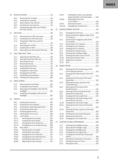 GasGas 2024 - EC 250F - Service Workshop Repair Manual