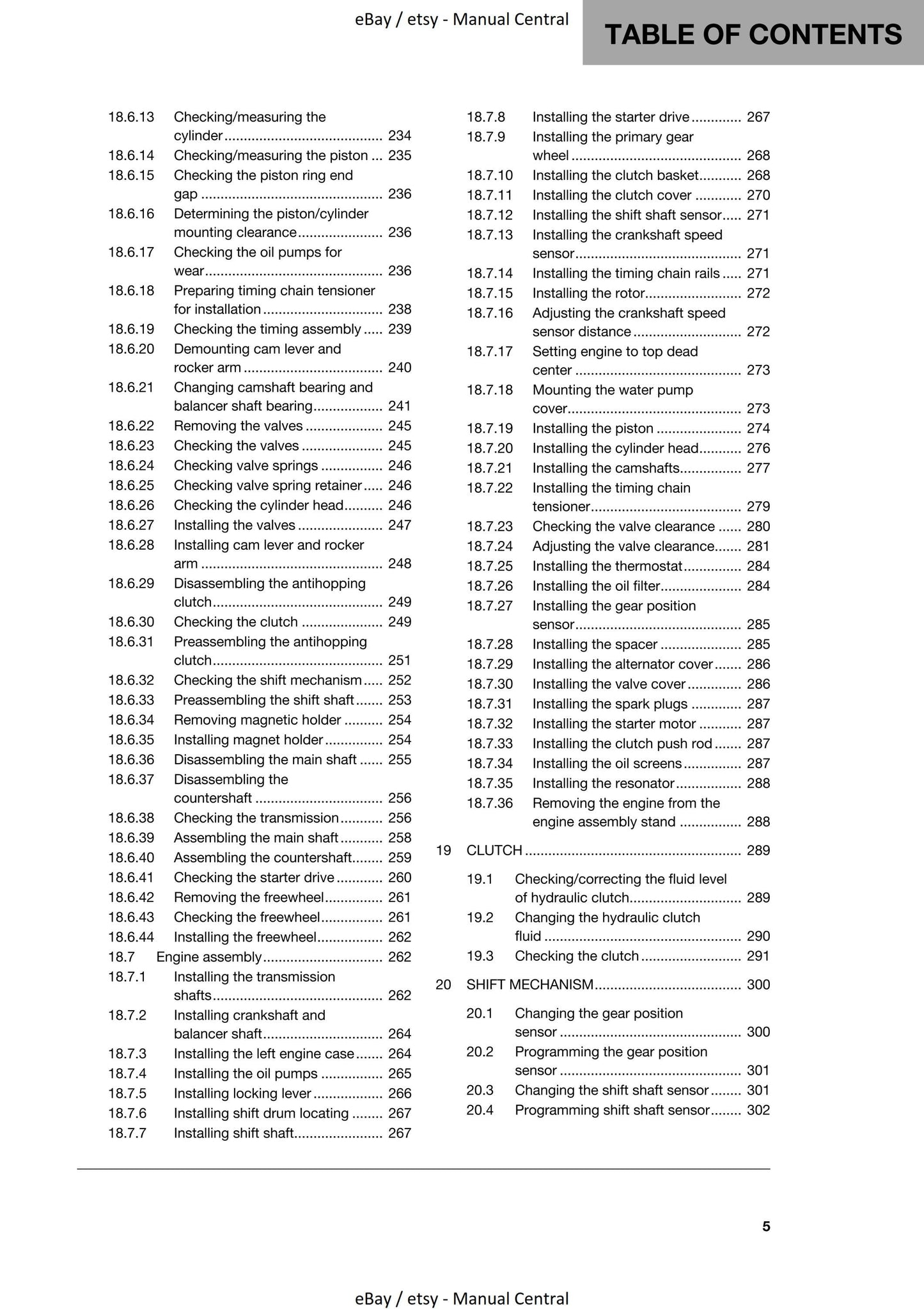 Husqvarna 2019 - Svartpilen 701 Style - Workshop Service Repair Manual